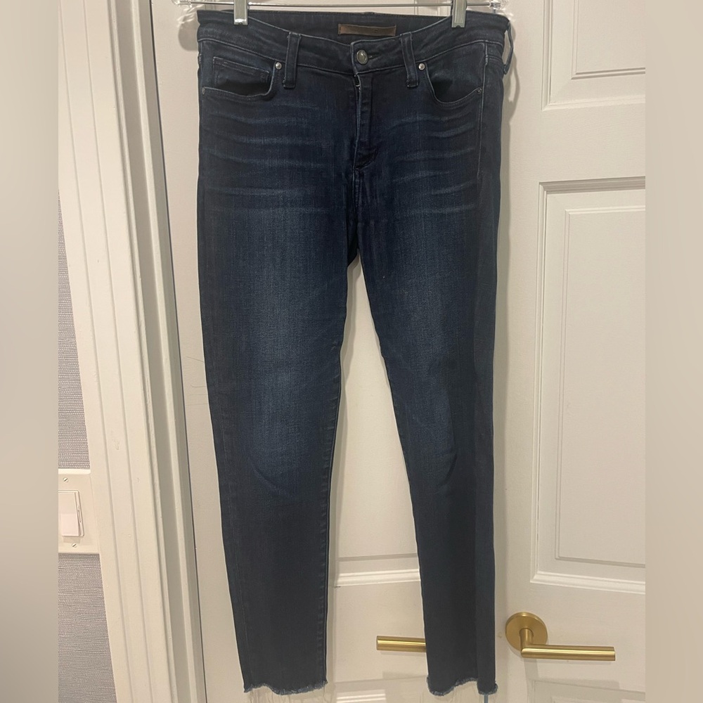 Joe's Jeans Deep Indigo Skinny Jeans High Rise